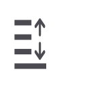 Row spacing Icon