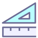 Ruler, size Icon