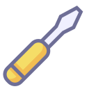 Screwdriver, tool Icon