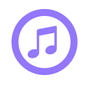 Linear music Icon