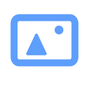 Linear picture placeholder Icon
