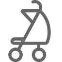 Baby carriage- Icon
