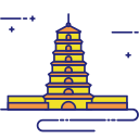 Big Wild Goose Pagoda Icon