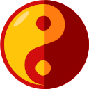 Yin and Yang Taiji Icon