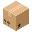 Flatt3d-Box Icon