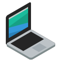 Flatt3d-Laptop Icon