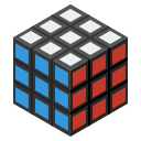 Flatt3d-Rubik Icon