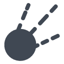 Meteor falling 2 Icon