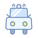 Artificial intelligence vehicle Icon