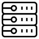 19 data stack Icon