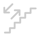 Stairs, up and down Icon