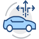 Car navigation Icon