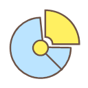 Pie chart 1 Icon