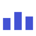 Percentage column stack Icon