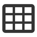 Geographic grid Icon