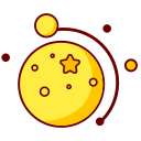 the moon and the stars Icon