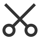Iconfont scissors Icon