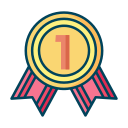 Linear Medal Icon