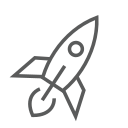 Space launch Icon