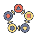 Five force model Icon
