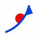 Stationary front Icon