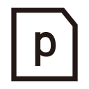 p Icon