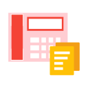 Office telephone service Icon