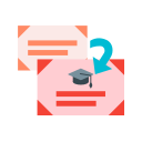 Previous students apply for graduation approval Icon