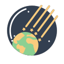 Meteor SVG Icon