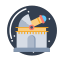 observatory. SVG Icon