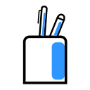 Pen container Icon