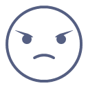 Angry expression Icon