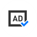 38 - advertising space reservation Icon