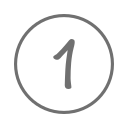 1_ round_ Number 1_ by_ climei Icon