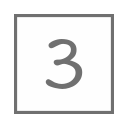 3_ square_ Number 3 Icon