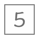 5_ square_ Number 5 Icon