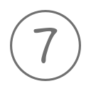 7_ round_ Number 7 Icon