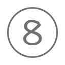 8_ round_ Number 8 Icon