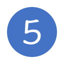 5_ round_ solid_ Number 5_ by_ climei Icon