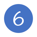 6_ round_ solid_ Number 6_ by_ climei Icon