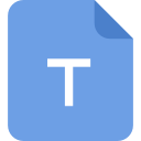 Text document TXT Icon