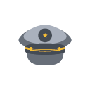 Police caps Icon