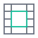 light-component-Excel-areafill Icon