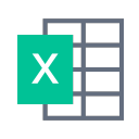 light-component-Excel-openfile Icon