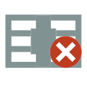 Delete compressed package Icon