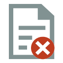 File deletion Icon