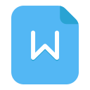 File type - word Icon