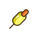 Corn Dog Icon