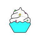 Cup cake Icon