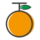 [a fruit melon] icon - fruit series Icon